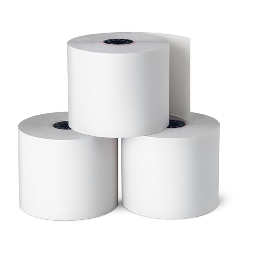 Staples 2 1/4" x 85' Adding Machine, Register and Calculator Rolls, 2-Ply, 10/Pack