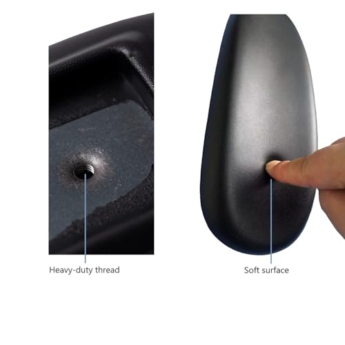 Office Chair Armrest Replacement, Univeral 4" Mounting Hole