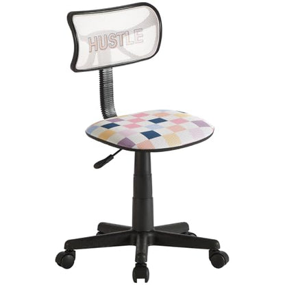 Urban Lifestyle Swivel Desk Chair, Hustle, Stylish and Compact Office Chair with Mesh Back, Swivel Function, Adjustable Height, and Cushioned Seat - color: Hustle