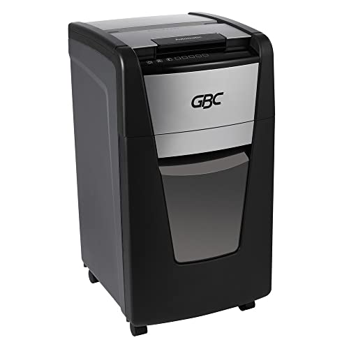 GBC Paper Shredder, Auto Feed+, 230 Sheet Capacity, Micro-Cut, Small Office Shredder, 230M (WSM1757607) - size: 230 Sheets