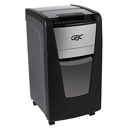 GBC Paper Shredder, Auto Feed+, 230 Sheet Capacity, Micro-Cut, Small Office Shredder, 230M (WSM1757607) - size: 230 Sheets