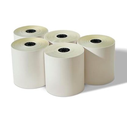3" x 95' 2-Ply Carbonless Paper, 20 Rolls, Compatible with Star Micronics SP700 SP2000 UP389 Omni 480 TMU 220 250, Epson M119 TM300 TM-U200 TM-U200B, and More - size: 3 x 95 Two-Ply Carbonless