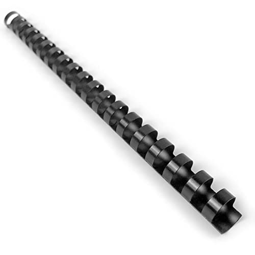 HOUYEE 30 Pack 5/8 Inch Plastic Binding Combs Spines, 19 Rings, Black | 16 mm Binder Combs for Letter Size Paper, 125 Sheets Capacity , for Book Binder Office School Supplies - size: 5/8 inch, 30 pack