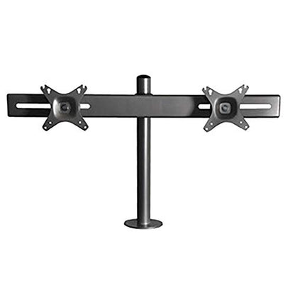 Kantek Dual LCD Monitor Arm for STS800/STS810 Sit to Stand Systems (STS802), Black - color: Black, style: Dual Monitor Arm