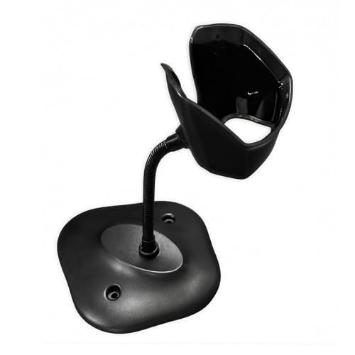 Universal Barcode Scanner Stand Compatible with Zebra Symbol DS2208 DS2278 DS4308 DS4608 DS8108, Flexible Gooseneck Scanner Holder with Non-Slip Base for Retail Warehouse Checkout.