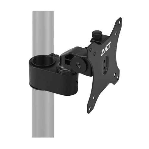 AVLT Single 40 Inch Monitor Head Add-On Kit for Pole Top Mount – Black | Fits Ultrawide Screen, Supports 26.4 lbs (12kg), For 1.38" (35mm), VESA Compatible, Workspace Upgrade Extension Arm - color: Black-Add-On
