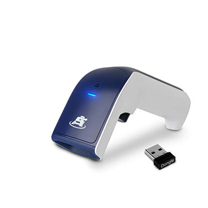 ScanAvenger Wireless Portable 1D Bluetooth Barcode Scanner: Hand Scanner 3-in-1, Cordless, Rechargeable Scan Gun for Inventory - USB Barcode Reader (1D Only No QR with No Next Gen Stand) - style: 1D With No Next Gen Stand