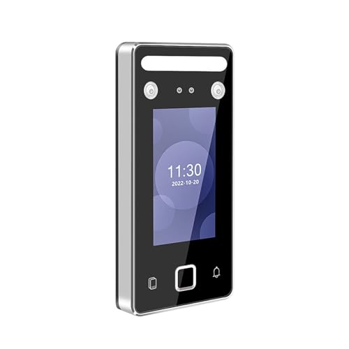 Time Clocks Metal IP Biometric Face Identification Gate Access Control Keypad Fingerprint Face Time Attendance Machine,TCP IP with Card - size: TCP IP with Card