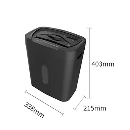 Paper Shredder, Auto Feed, Sheet Capacity, Super Cross-Cut, Small Household Portable, Credit Card/Staples