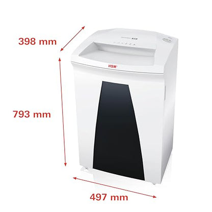 HSM of America SECURIO B32c Cross-Cut Shredder, Shreds up to 19 Sheets, 21.7-Gallon Capacity | HSM1823
