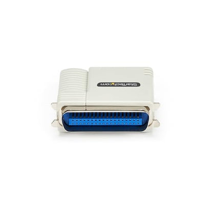 StarTech Parallel Network Print Server, Ethernet 10/100Mbps, TAA (PM1115P3) | WebUI, Centronics Ethernet Printer Server Adapter, HP, Epson, Canon, Lexmark compatible