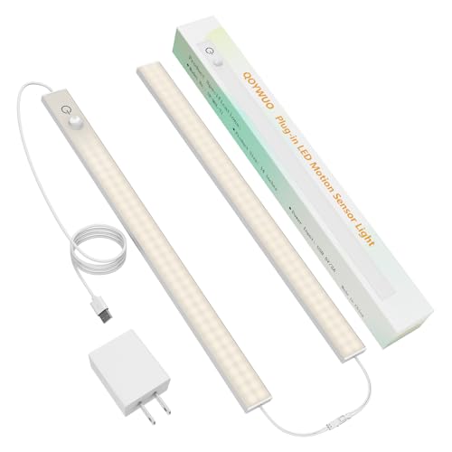 USB Plug-in Motion Sensor Light, Night/Day/ON Modes, Bright&Dimmable - color: 4000K Neutral White, size: 2-Bar