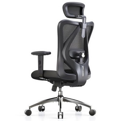 SIHOO M18 Ergonomic Office Chair, Mesh Back Desk Chair with Headrest - color: Black, size: Pack of 1