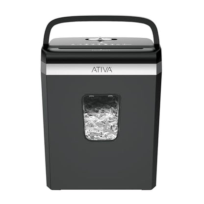 Ativa® 8-Sheet Cross-Cut Shredder, A08CC23