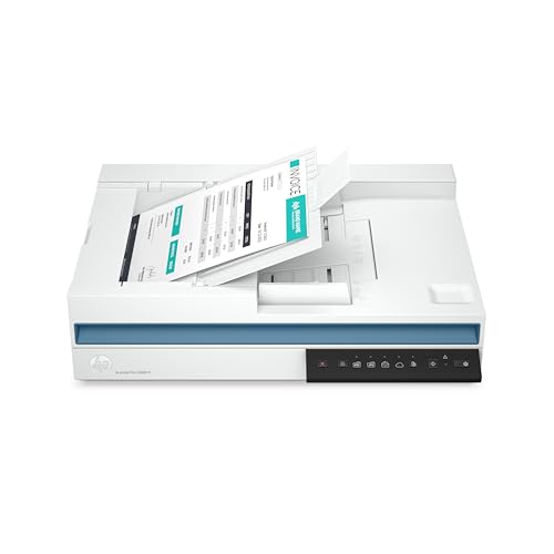 HP ScanJet Pro 3600 f1 Professional Scanner, ADF, CIS scanning Technology, Flatbed (20G06A) (Renewed)