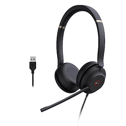 Yealink UH37 PC Headset with Microphone Stereo Teams Headset with USB-C/A - style: Stereo