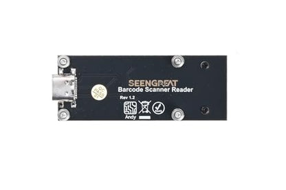 Embedded 1D 2D Barcode Scanner Module, QR Code Reader with USB Type-C & TTL UART Interface, Fast Decoding on Screen & Paper, for Arduino Raspberry Pi POS Kiosk ATM Integration