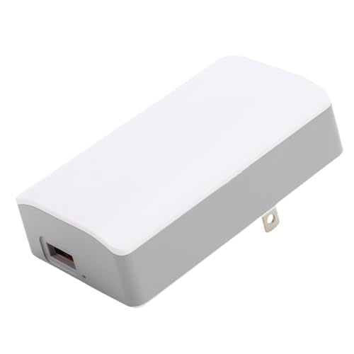 Eujgoov Uninterruptible Power Supply UPS 2600mAh Battery Backup with 2A USB Output Emergency Power Adapter (US Plug)