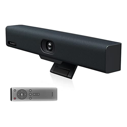 Yealink UVC34 All-in-one USB Video Bar for Small and Huddle Rooms 4K USB Video Conference Camera