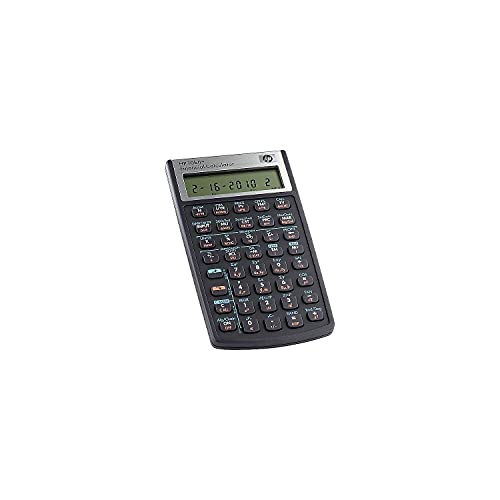 HP 2716570 10bII+ Financial Calculator, 12-Digit LCD - size: HP 10bII+