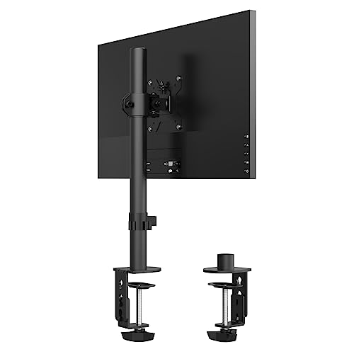 PHOLITEN Monitor Mount for 13-32" Screens, Up to 20lbs | Adjustable Single Desk Stand, Tilt Swivel Rotation, VESA 75x75/100x100mm - size: 15.75in, style: 1 monitor