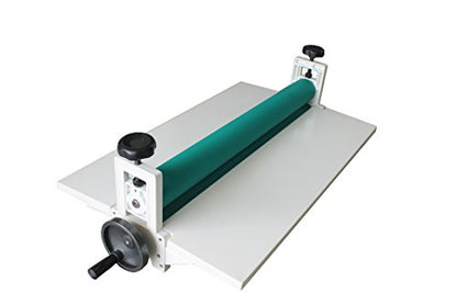 INTBUYING Laminating Machine with Crank Manual Cold Roll Laminator Machine Max 29.5 in Film 0.4In Thickness Foldable for Commercial Personal Office