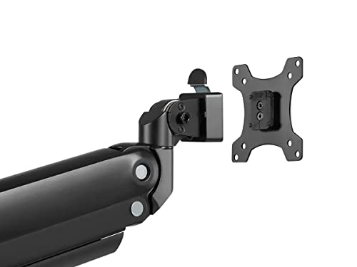 Monoprice Heavy-Duty Single-Monitor Full-Motion Adjustable Gas-Spring Desk Mount for 32-49in Screen Computer Monitor Stand - Workstream Collection