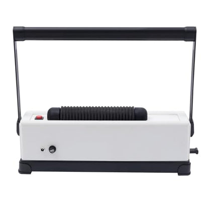 Electric Coil Binding Machine, Heavy-Duty Metal Construction, 250 Sheets Capacity, Spiral Wire Binder for Office and Home Use