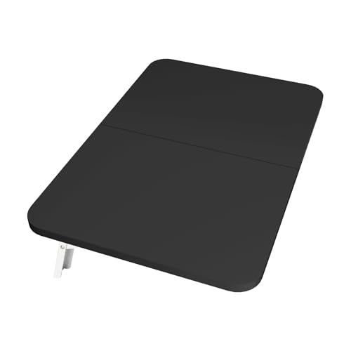 Neoaider Wall Mounted Folding Desk 23.6” x 15.7”, Black - color: Black, size: 23.6" x 15.7"