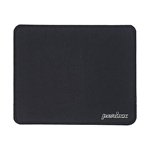 Perixx DX-1000M Waterproof Gaming Mouse Pad with Stitched Edge - Non-Slip Rubber Base Design for Laptop or Desktop Computer - M Size 9.84x8.27x0.08 Inches - size: 9.8L x 8.3W inches
