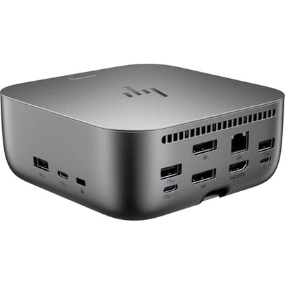 HP 280W Thunderbolt 4 Ultra Dock Port Replicator Bundle w/DKZ Hub (Universal Thunderbolt/USB-C Docking Station, Single Cable for Charging, Data Transfers to Any Brand Laptop) - style: 280W Thunderbolt 4