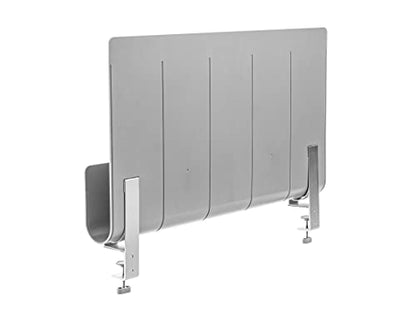 deflecto Oasis Privacy Panel, 24 x 2.7 x 16.36, Gray