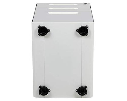 Flash Furniture 3-Drawer Locking Mobile Filing Cabinet, White - color: White, style: Ergonomic