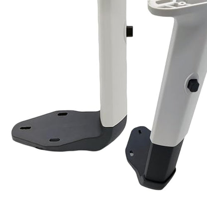 Menolana Height Adjustable Chair Armrest Pair Armrest Replacement,Durable,Liftable Gaming Work Chair Arms Set for Swivel Chair Working, White - color: White