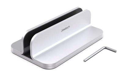 Aluminum Laptop Stand, Sturdy and Adjustable, Compatible with Apple MacBook Pro/Air, Mac Mini, iPad Pro, Silver - color: Silver