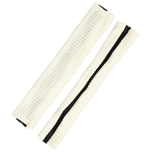 PATIKIL 22x4.3in Office Chair Armrest Covers, 1Pair, Natural White - color: Natural White, size: 22"