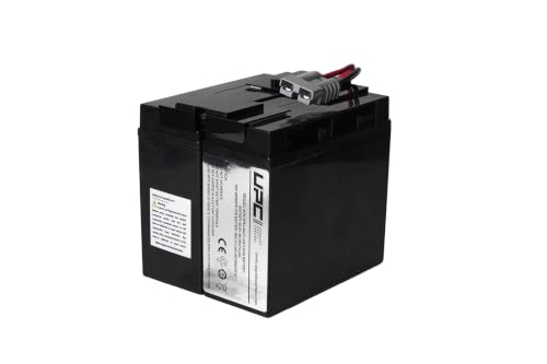 RBC7-UPC Replacement Battery Cartridge for Smart-UPS 1500VA by UPC | Compatible with RBC7 and APC UPS Models: SMT1500, SMT1500C, SUA750XL | 24V Sealed Lead-Acid Battery
