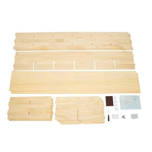 12 Cube Storage Organizer - Solid Wood Bookshelf - Cube Shelf - Vertical or Horizontal Bookcase - Open Book Shelf - Easy Assembly for Bedroom, Living Room, Office - size: 12-Cube