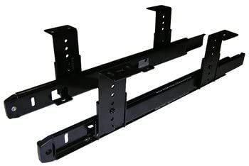 All Metal Ball Bearing Keyboard Slide - 14", 3/4 Extension - Black