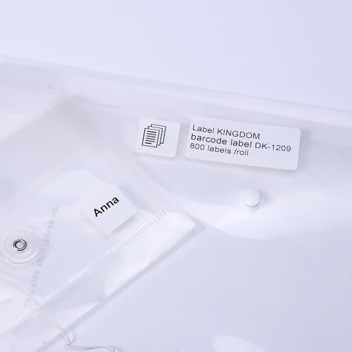Compatible with Brother 2.4" x 1.1" DK-1209 Small Address/Barcode QL Label - size: 2.4 inch x 1.1 inch (1209)