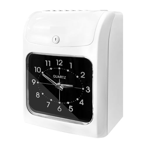 Punch Time Clock with Passcode Employee Check-in Card Machine Employee Attendance Machine for Small Businesses and Offices for Small Businesses(Standard) - size: Standard