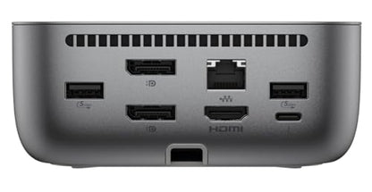 HP 100W Thunderbolt 4 Dock Port Replicator Bundle with DKZ Hub (Universal Thunderbolt/USB-C Docking Station, Single Cable for Charging, Data Transfers to Any Brand Laptop) - style: 100W Thunderbolt 4