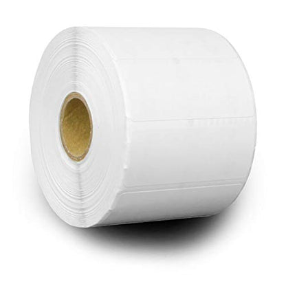 Direct Thermal Labels, 2.5" x 1", 1" Core, 27600 Labels, 20 Rolls | 1380 Labels per Roll, Zebra & Rollo Compatible, Permanent Adhesive, Perforated - size: 2.5" x 1" - 20 Rolls