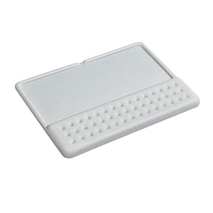 2 in 1 Keyboard Wrist Rest Pad Wrist Support Keyboard Mat Wrist Rest Mouse Pad for Apple Magic Keyboard 2 (Gray)