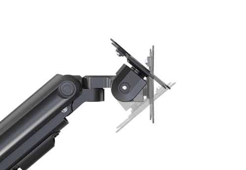Redragon GMK916 Ultrawide Monitor Mount with USB - Gas Spring Adjustable Arms with VESA 75/100mm, 15-49 Inch Screen Compatibility, C Clamp & Grommet Base, Cable Management, 44lbs Load Capacity - size: Up to 49" Sceens