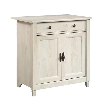 Sauder Edge Water Accent Storage Cabinet with Doors, Utility Cabinet, in Chalked Chestnut finish - color: Chalked Chestnut