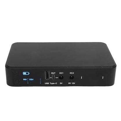UPS Battery Backup, 18000mAh Uninterruptible Power Supply with USB Type C and DC Outputs for Security Cameras and Routers