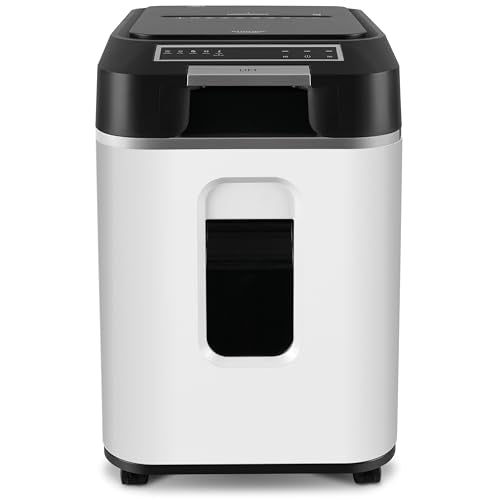 Aurora Commercial Grade 220-Sheet Auto Feed High Security Micro-Cut Paper Shredder/ 60 Minutes/Security Level P-5 - size: 220 Sheet AutoFeed MicroCut