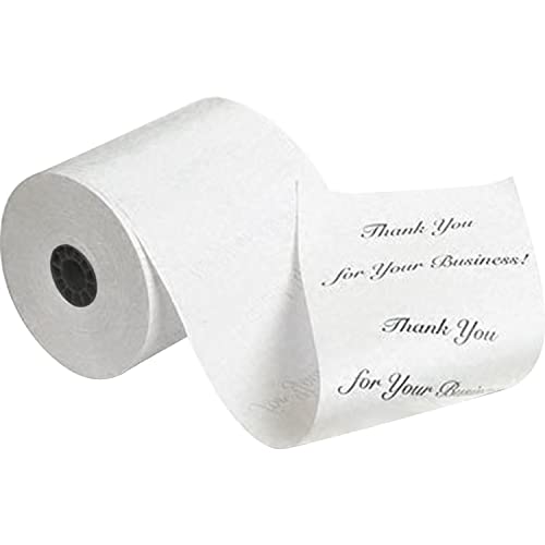 Iconex Direct Thermal Printing Thermal Paper Rolls, 3.13" X 230 Ft, White, 8/Pack