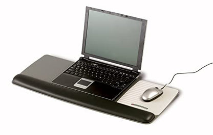 3M Gel Wristrest Platform for Keyboard and Mouse, 10.6 in x 25.54 in x 1 in